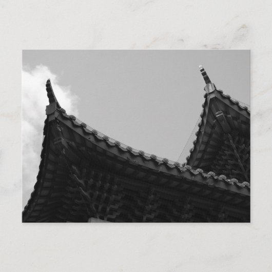 Montreal Chinatown Paifang Briefkaart (Voorkant)