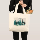Montreal City Skyline Grote Tote Bag (Voorkant (product))