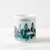 Montreal City Skyline Koffiemok (Center)