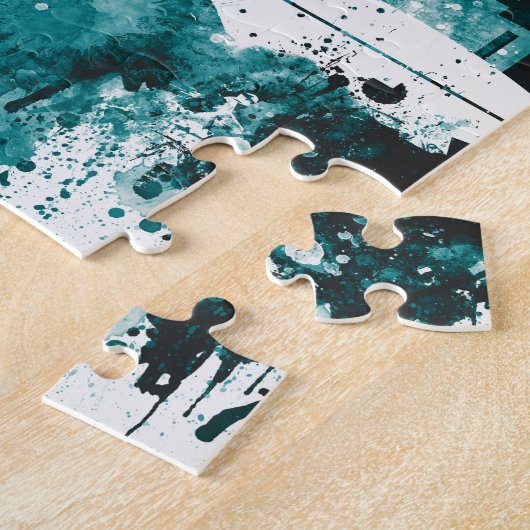 Montreal City Skyline Legpuzzel (Zijkant)