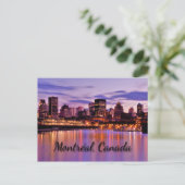 Montreal Cityscape Briefkaart (Staand voorkant)