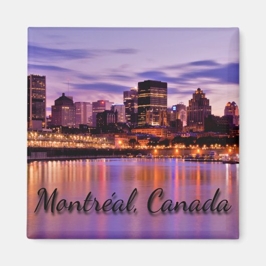 Montreal Cityscape Magneet (Voorkant)