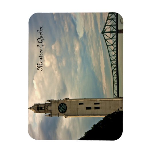 Montreal Clock Tower Magneet (Verticaal)
