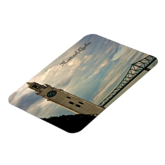 Montreal Clock Tower Magneet (Linkerzijde)