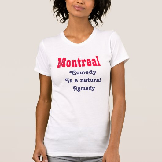 Montreal comedy t-shirt (Voorkant)