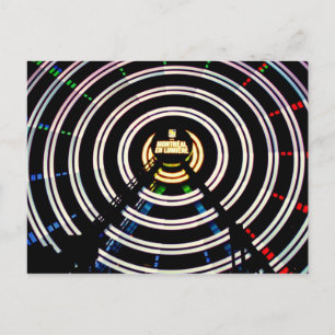 Montreal en Lumiere Ferris Wheel Briefkaart