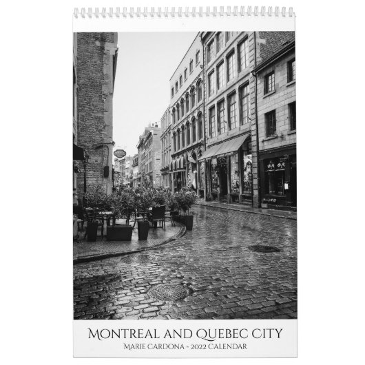 Montreal en Quebec City - Marie Cardona Calendar Kalender (Hoes)