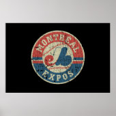 Montreal Expos 1969 Poster (Voorkant)