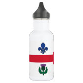 Montreal flag Liberty Bottle Waterfles (Links)