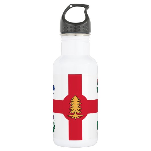 Montreal flag Liberty Bottle Waterfles (Voorkant)