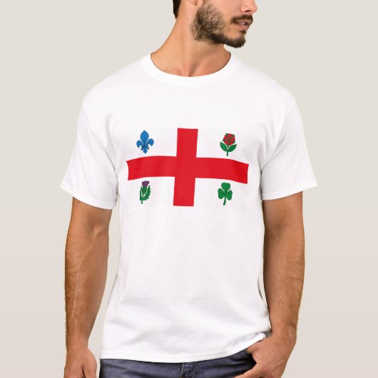 Montreal Flag T-shirt (Voorkant)