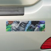 Montreal Graffiti Bumpersticker (Op auto)