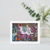 Montréal Graffiti Foto Briefkaart door Brad Hines (Staand voorkant)