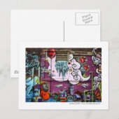 Montréal Graffiti Foto Briefkaart door Brad Hines (Voorkant / Achterkant)