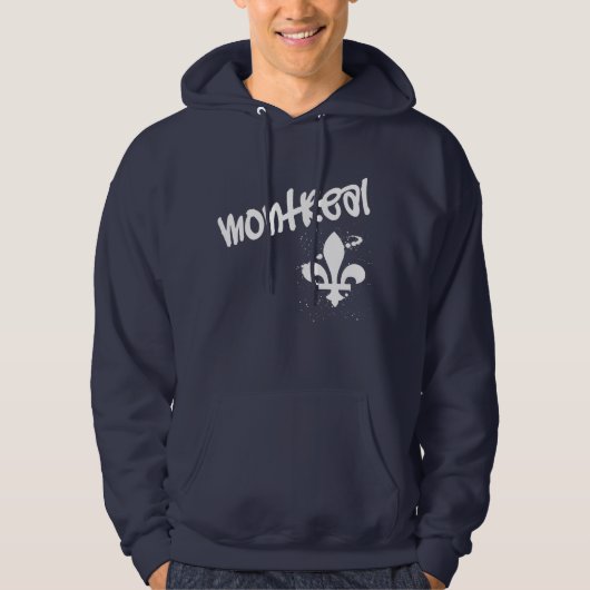 Montreal Graffiti Hoodie (Voorkant)