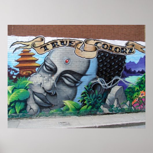 Montreal Graffiti Poster (Voorkant)