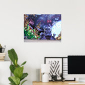 Montreal Graffiti Poster (Thuiskantoor)