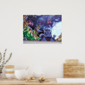 Montreal Graffiti Poster (Keuken)