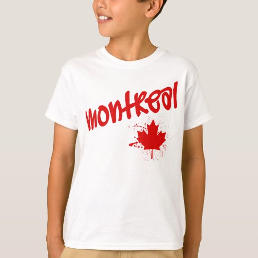 Montreal Graffiti T-shirt (Voorkant)