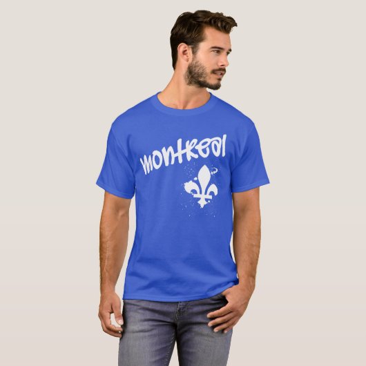 Montreal Graffiti T-shirt (Voorkant volledig)