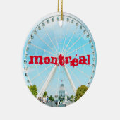 Montréal Grande Roue Ceramic Ornament (Rechts)