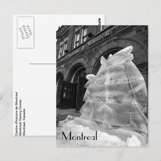 Montreal Historic Center Briefkaart (Voorkant / Achterkant)