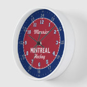 Montreal Hockey 24-uurs wandklok (Hoek)