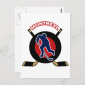 MONTREAL HOCKEY BRIEFKAART (Voorkant / Achterkant)