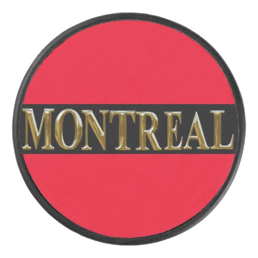 MONTREAL HOCKEY PUCK (Voorkant)