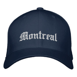 Montreal honkbalpet geborduurde pet