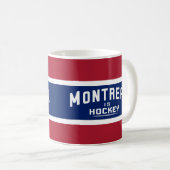 Montreal is Hockey, Red, white en Blue Mok (Voorkant rechts)
