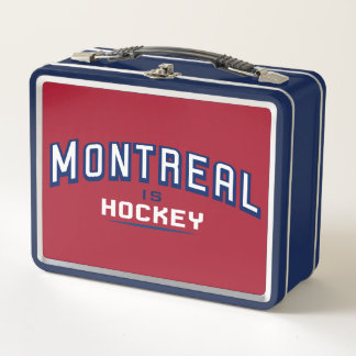 Montreal is Hockey - Rood & Blauw Lunch-vak