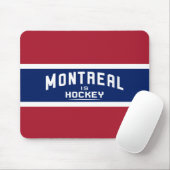 Montreal is Hockey, Rood, Wit en Blauwe Muismat (Met muis)
