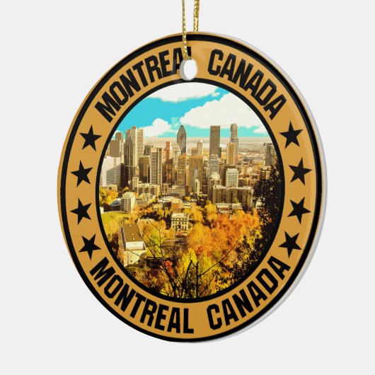 Montreal Keramisch Ornament (Links)