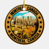Montreal Keramisch Ornament (Achterkant)