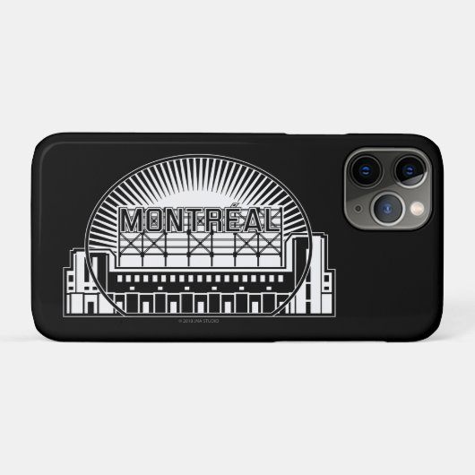 Montréal Landmark Case-Mate iPhone Case (Achterkant (horizontaal))