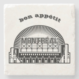 Montreal Landmark Stenen Onderzetter