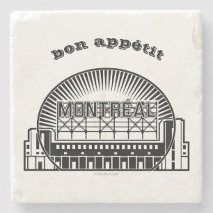 Montreal Landmark Stenen Onderzetter