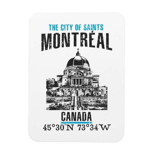 Montréal Magneet (Verticaal)