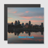 Montreal Magnetische Kaart (Voorkant / Achterkant)