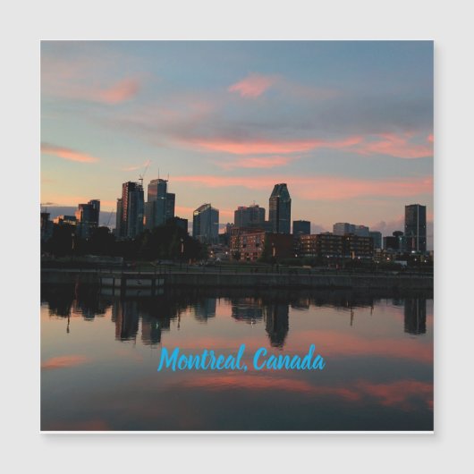 Montreal Magnetische Kaart (Voorkant)