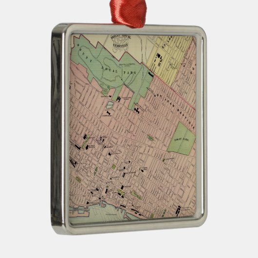 Montreal Metalen Ornament (Rechts)