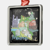 Montreal Metalen Ornament (Links)