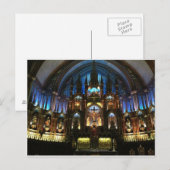 Montreal Notre Dame Basilica Briefkaart (Voorkant / Achterkant)