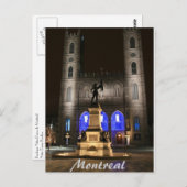 Montreal Notre-Dame Basilica Briefkaart (Voorkant / Achterkant)