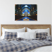 Montreal Notre Dame Cathedraal Canvas Afdrukken (Insitu (Slaapkamer))