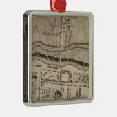 Montreal of Ville Marie Metalen Ornament (Rechts)