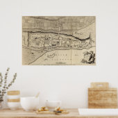 Montreal of Ville Marie Poster (Keuken)