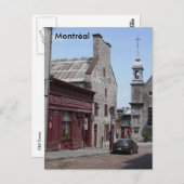 Montreal Old Town Briefkaart (Voorkant / Achterkant)