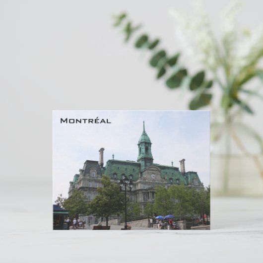 Montreal Old Town Briefkaart (Staand voorkant)